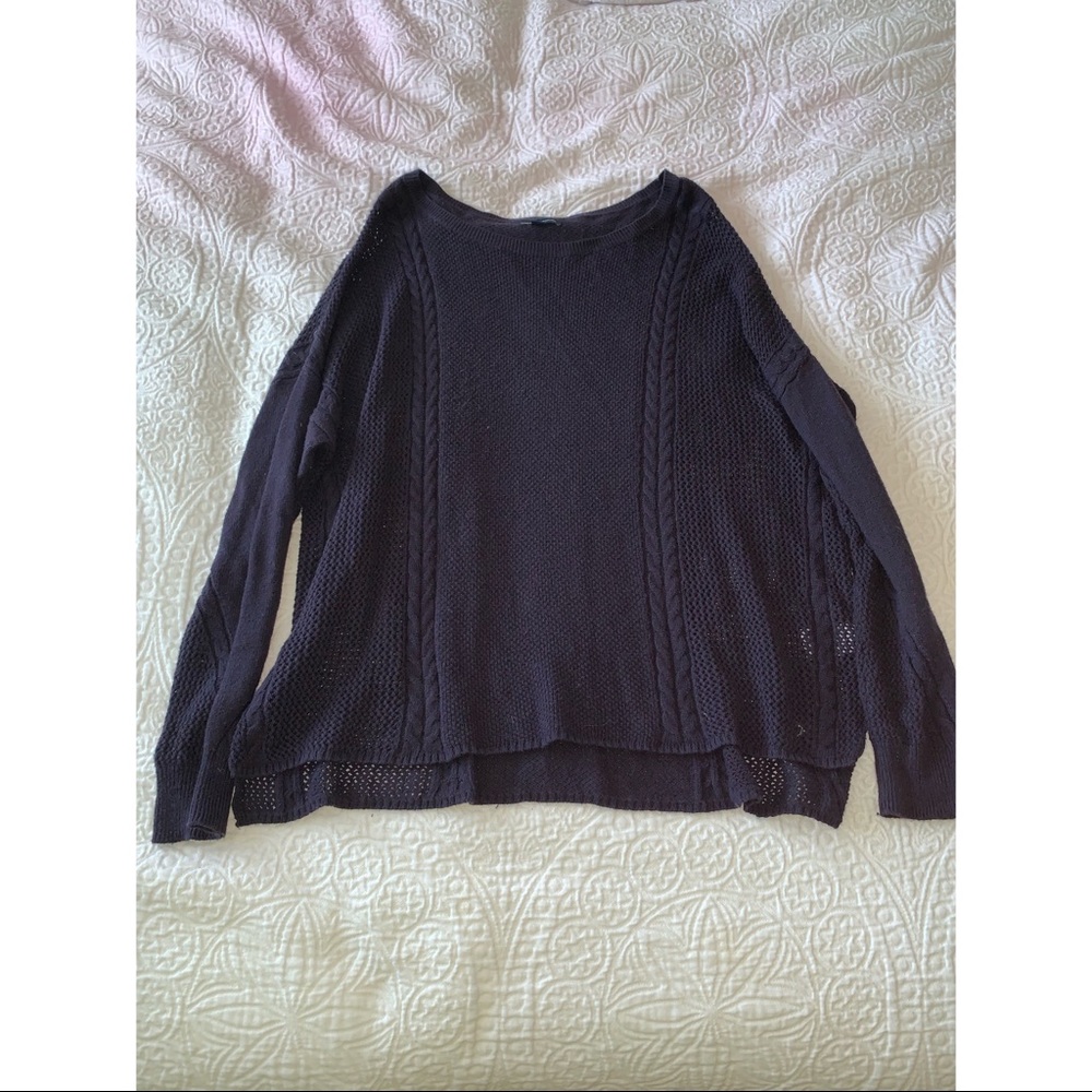 Open Knit AE Sweater